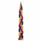 Menorah 3 Color Havdalah Candles