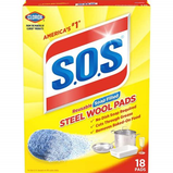 S.o.s. Steel Wool Soap Pads