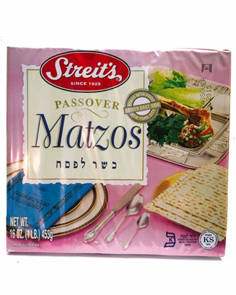 Streit's Passover Matzos