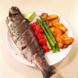 Whole Trout Baked