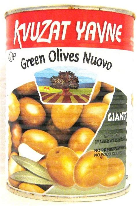 Yavneh Green Nuovo Olives