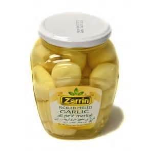 Zarrin Pickled Peeled Garlic