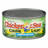 Chicken Of The Sea Chunk Light Tuna In W