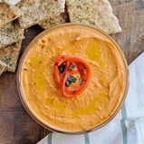 Hafla  Hummus Roasted Peppers