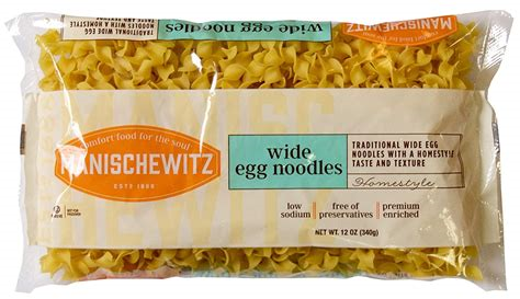 Manchwtz Egg Noodles Wide