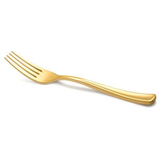 Gold Coated Disposable Plastic Forks