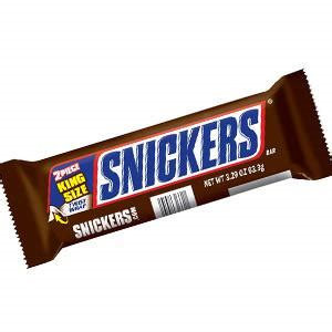 Snickers King Size 2-piece Candy Bar