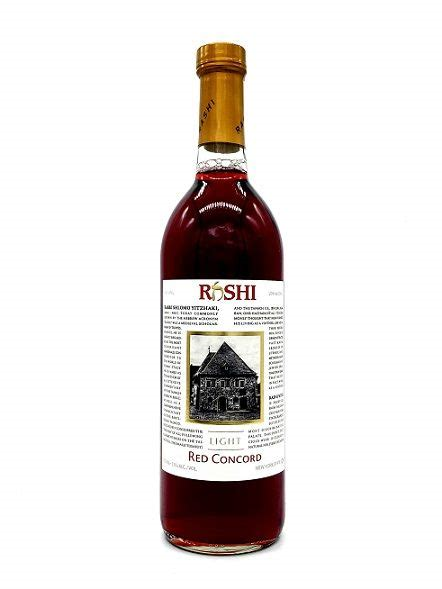 Rashi Red Wine Concord