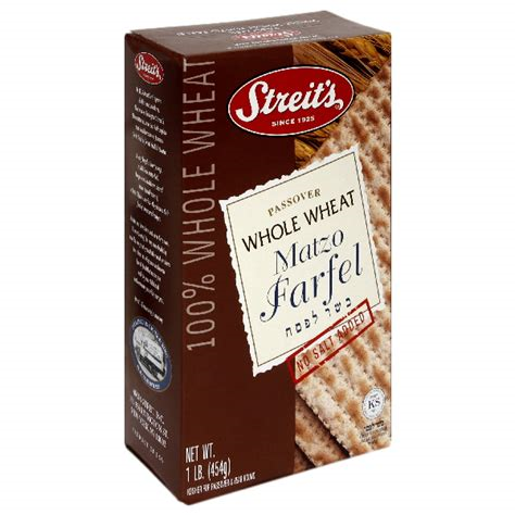 Streits Whole Wheat Matzo Meal