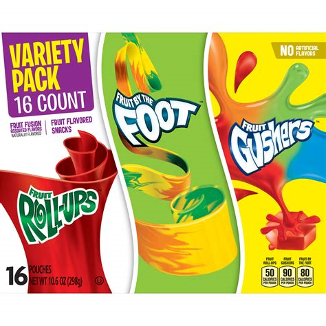 Fruit Roll-ups & Gushers 8pk