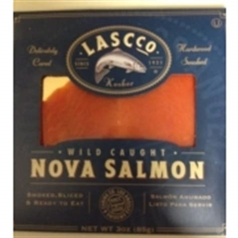 Lascco Wild Caught Nova Salmon