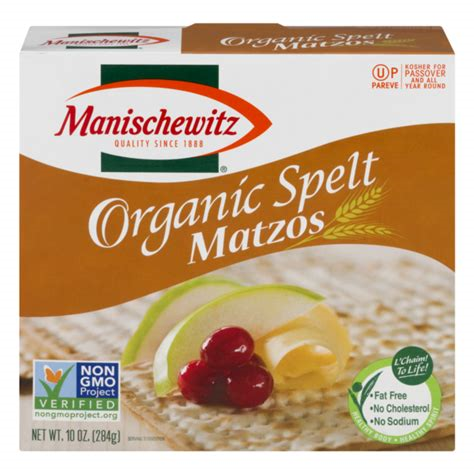 Manichewitz  Organic Spelt Matzos