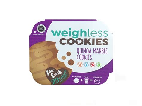 Weighless Cookies - Quinoa Marble