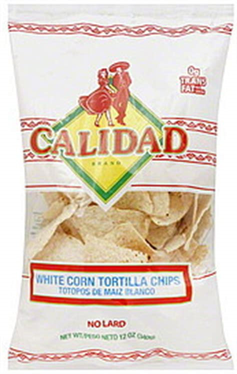 Calidad White Corn Tortilla