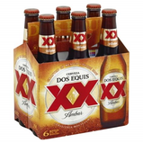 6 Pk Dos Equis Ambr Gls