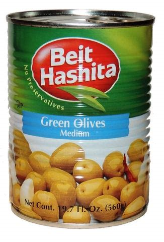 Beit Hashita Large Green Olives