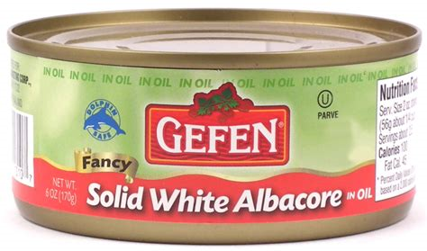 Gefen Solid Wht Albcr Tuna Oil