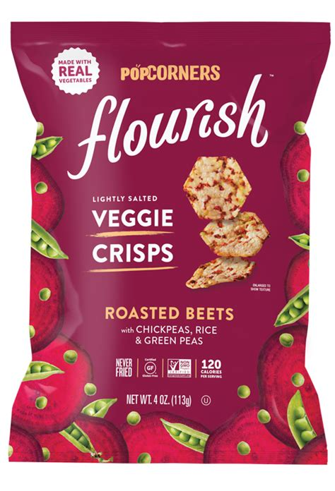 Popcorners Veggies Crisps Roasted Beets