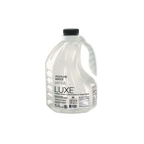 Luxe Alkaline Water Ph9.5 1 Gal