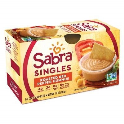 Sabra Singles Hummus 6pk