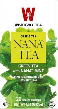 Wissotzky Tea Nana Green Tea Mint