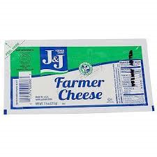 J&j Farmers Cheese 1lb