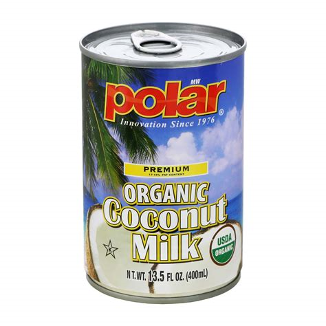 Polar Organic Lt Coconut Milk