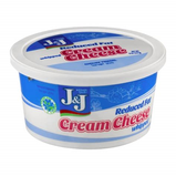 J&j Reduced Fat Cream Cheese