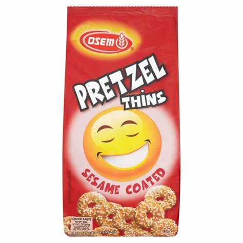 Osem Pretzel Thins - Sesame Coated