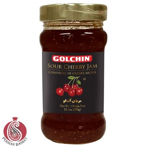 Golchin Sour Cherry Jam 13.5