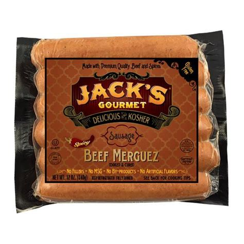 Jack's Gourmet Beef Merguez