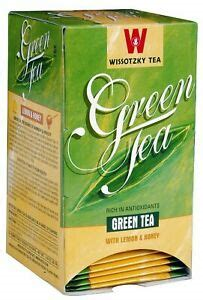 Wissotzky Green Tea Bags 20 Cn