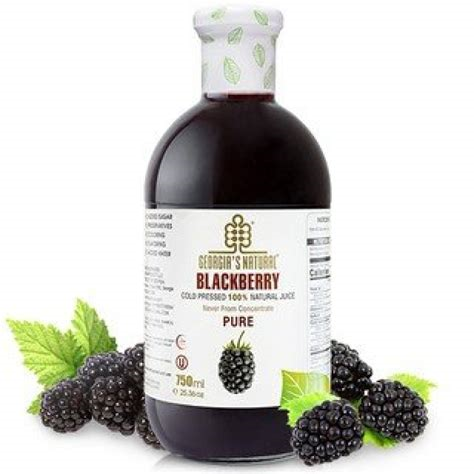 Georgia's Natural Blackberry Juice